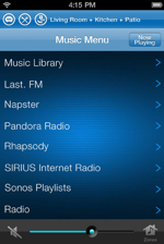 Sonos-Iphone-Listview