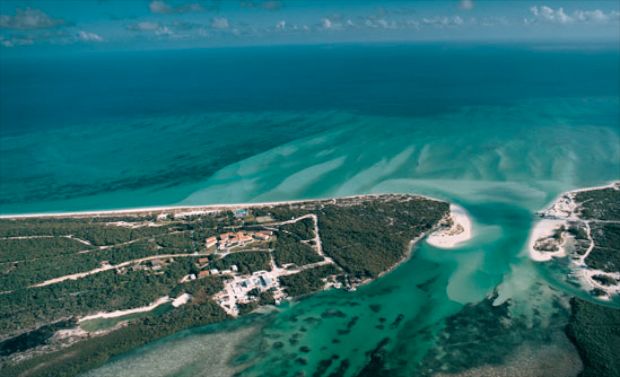 Parrot Cay Arial View