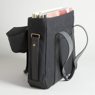 Art and music label Ghostly International fashion deluxe record bag with  designer RPMFG - The Vinyl Factory