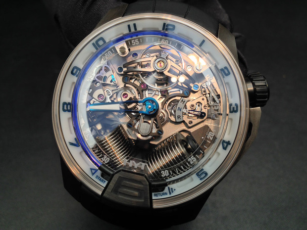 Baselworld 2014: HYT H2 Tells Time with Blue Fluid | WatchTime - USA's No.1  Watch Magazine