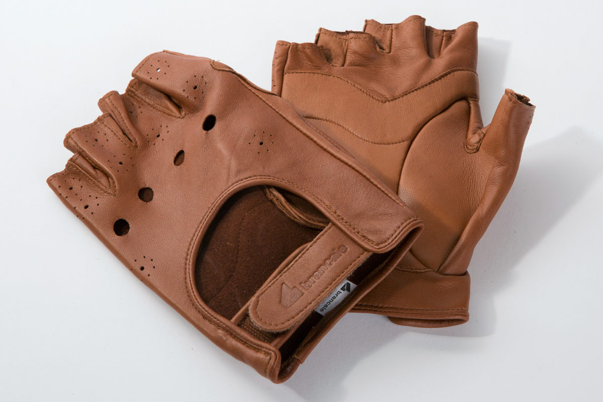 Brancale's Leather Cycling Gloves - COOL HUNTING®