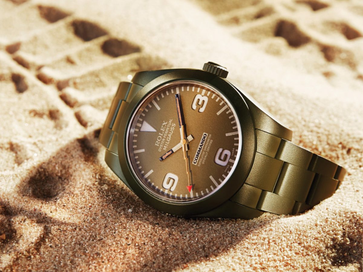 Bamford Watch Department Commando Edition Customized Rolex Watches
