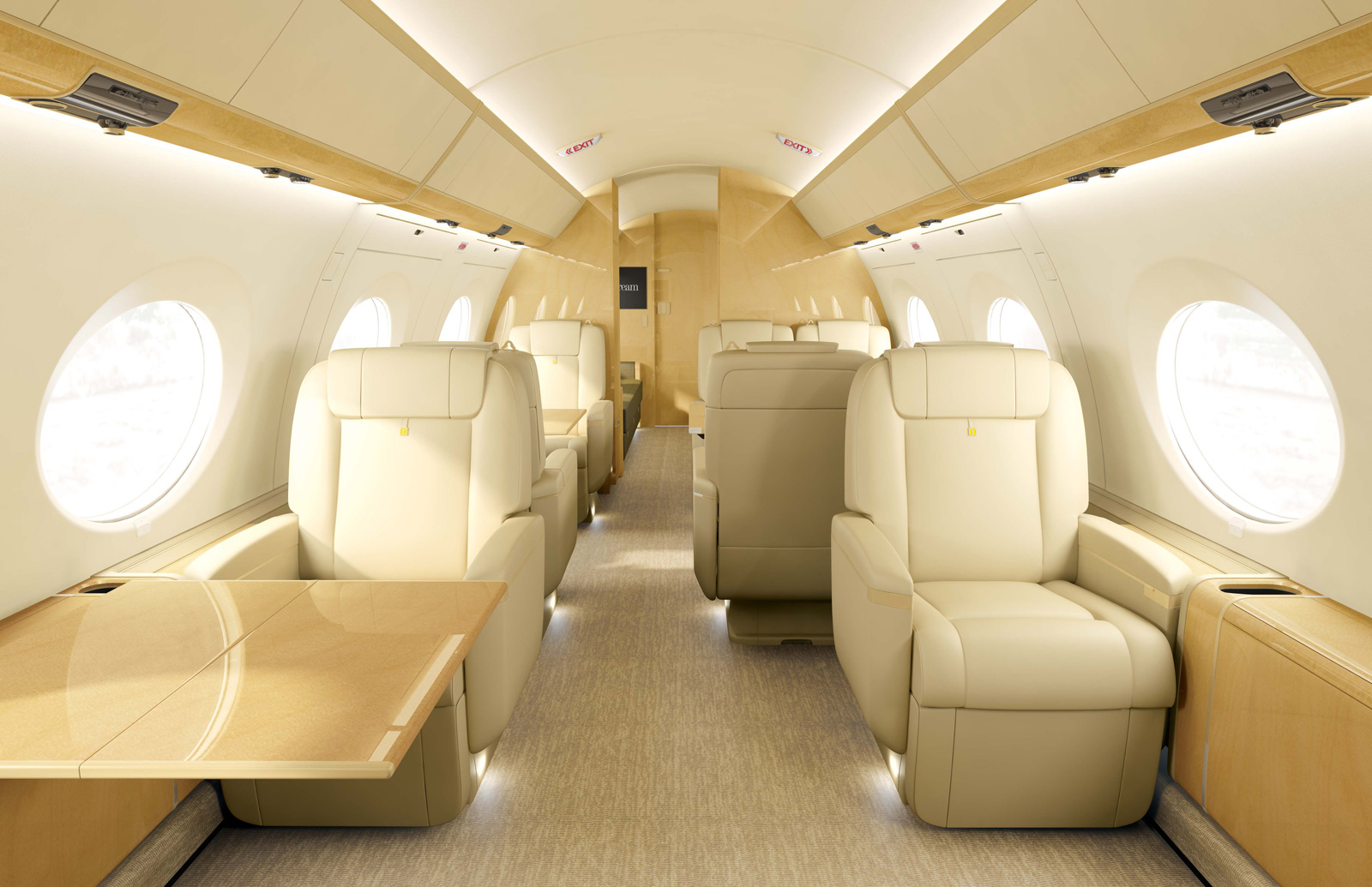 Gulfstream Reveals Customer-inspired G600 Cabin Mockup