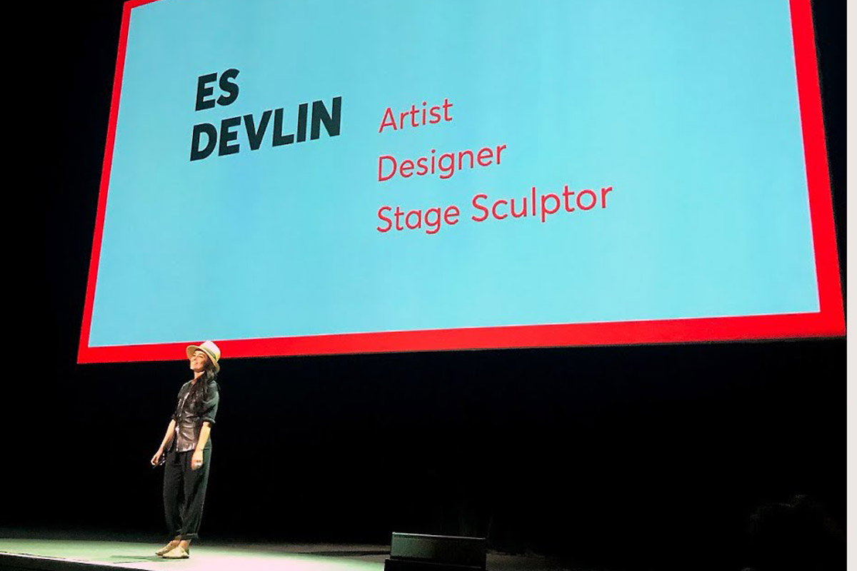 Artist and stage designer Es Devlin in conversation – lukeirwin
