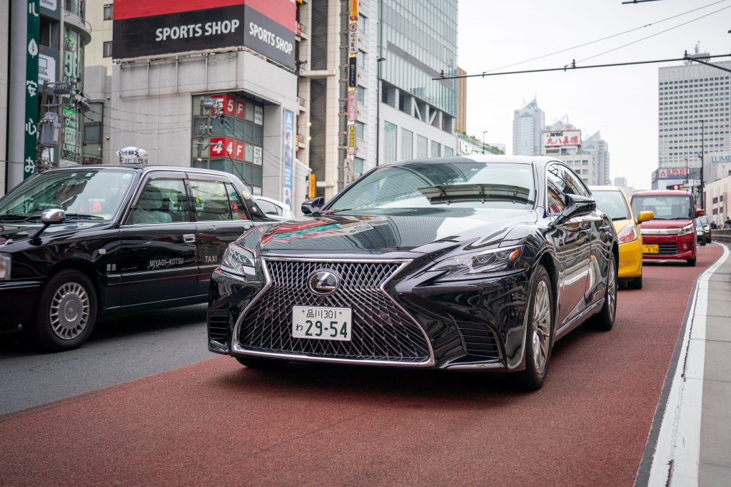 Tokyo Auto Salon: Lexus LS with a Spindle Grille & Louis Vuitton