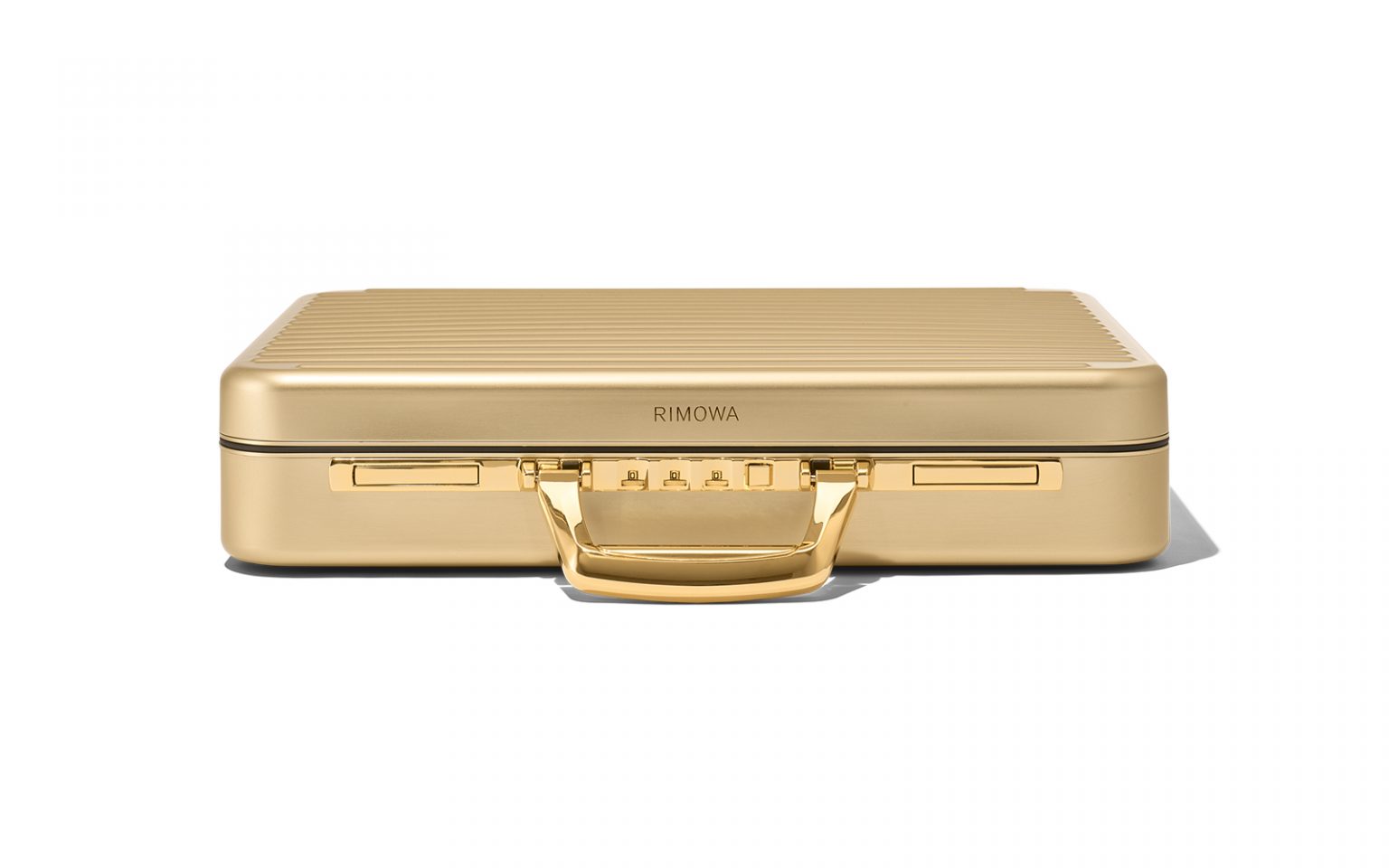 RIMOWA’s Special Edition Attaché Gold Briefcase - COOL HUNTING®
