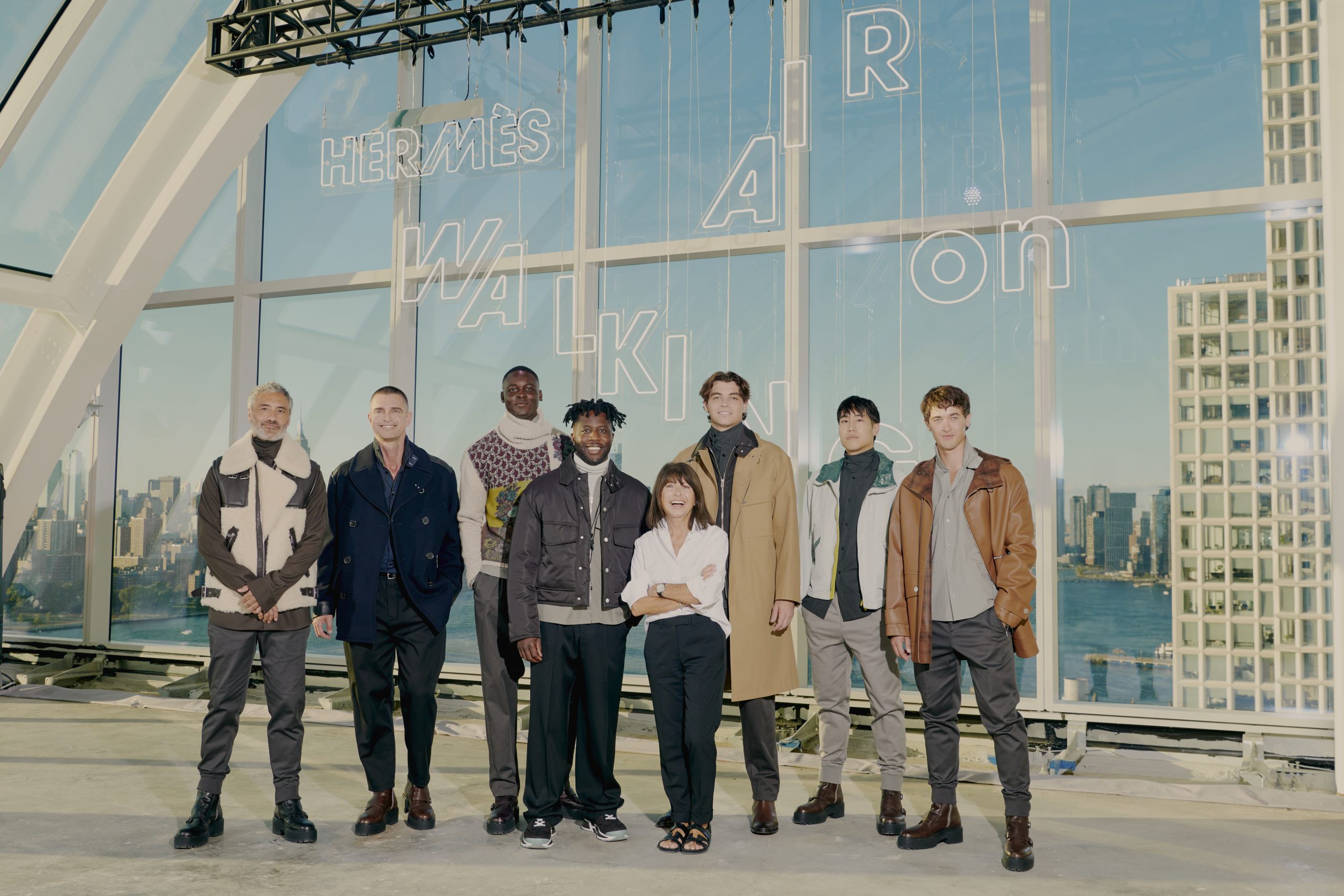 For its Debut Event, Skylight at The Refinery Hosted NYC’s First-Ever Hermès Menswear Runway Show