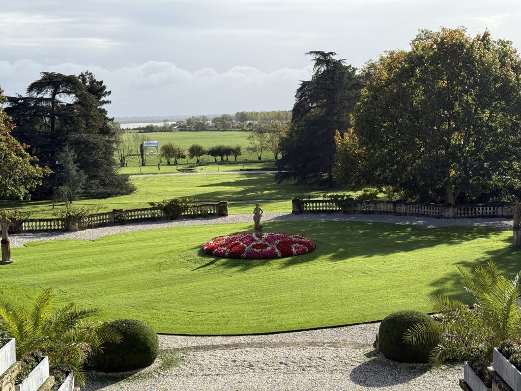 A view of the estuary from the chateau