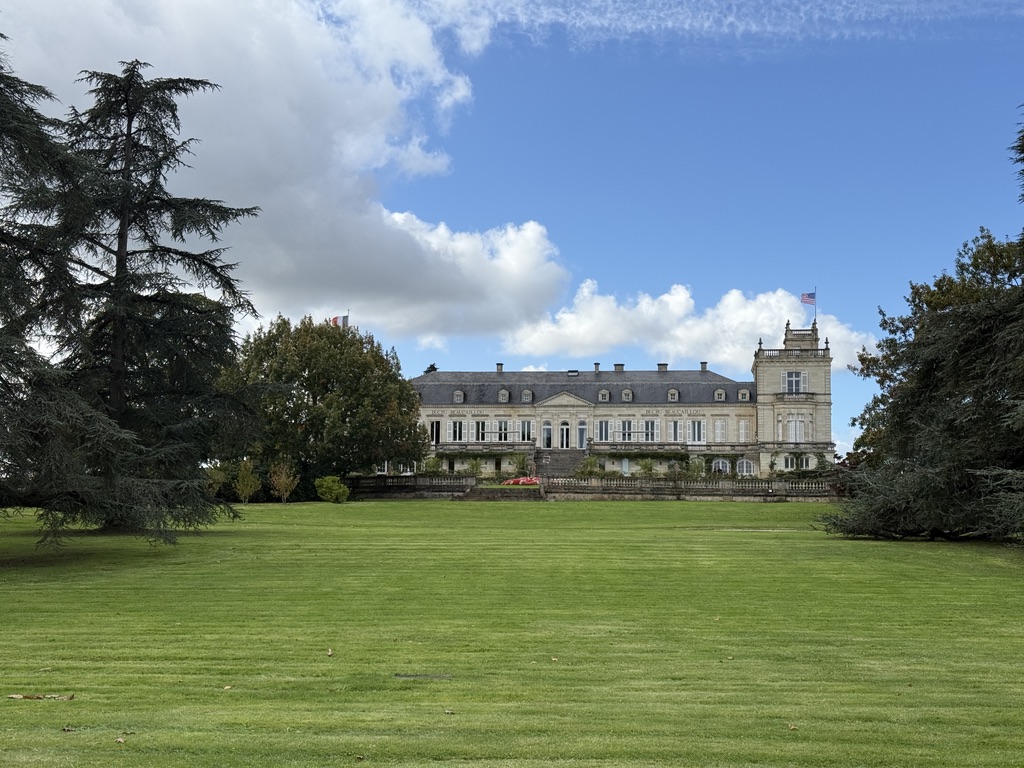 A view of the Chateau Ducru-Beaucaillou