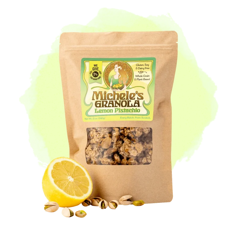 Lemon Pistachio Granola