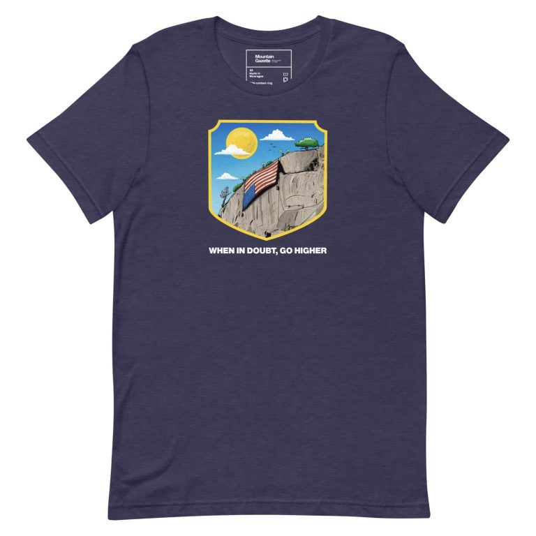 Mountain Gazette’s When in Doubt Merch Collection Benefitting the National Parks Foundation