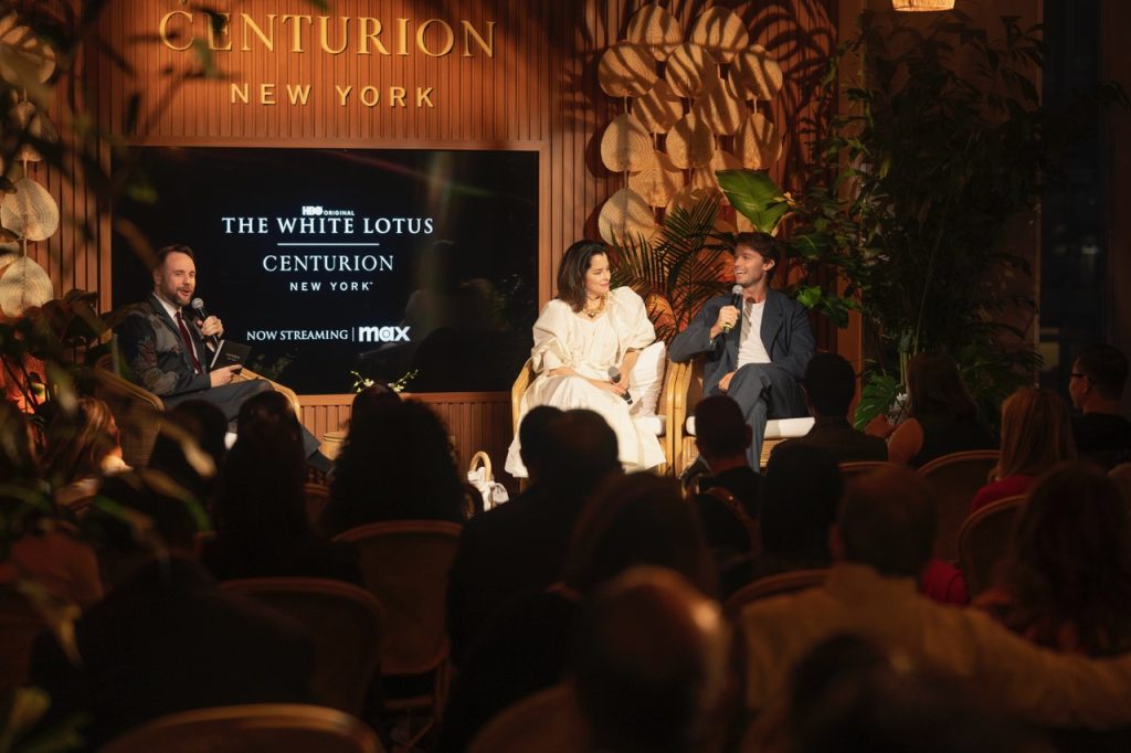 talkback-with-parker-posey-and-patrick-schwarzenegger-at-centurion-new-york-courtesy-of-american-express